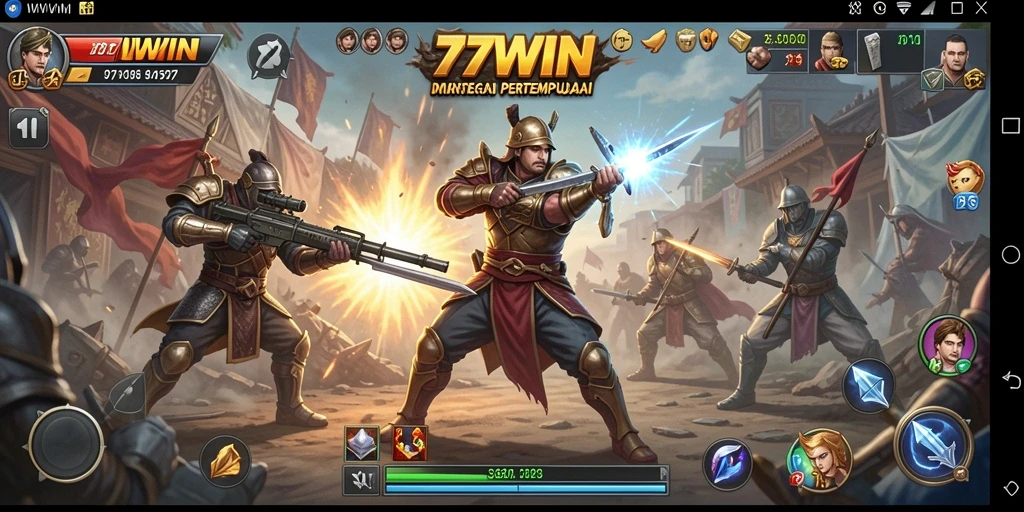 Tampilan gameplay yang seru dan mendebarkan di 77WIN.