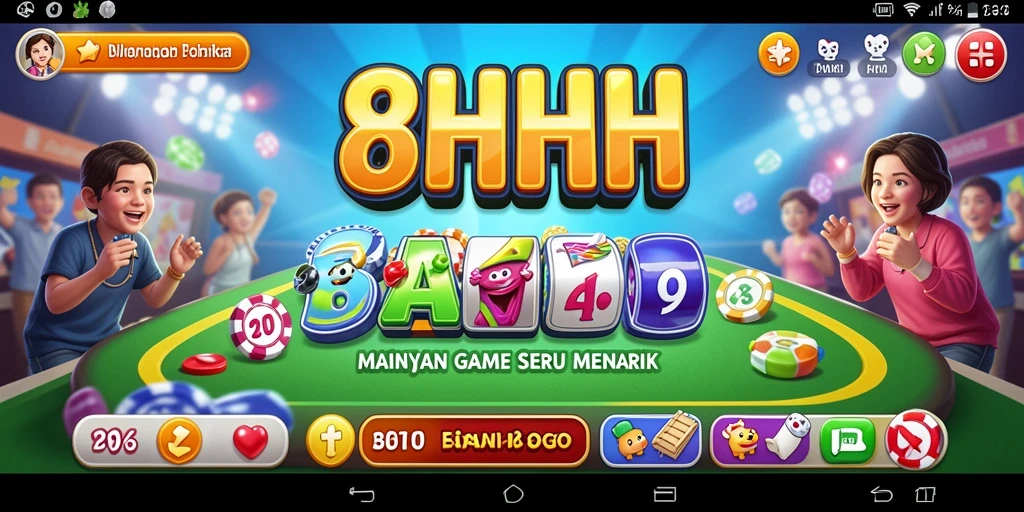 Tampilan gameplay seru dan menarik di 8HHH.