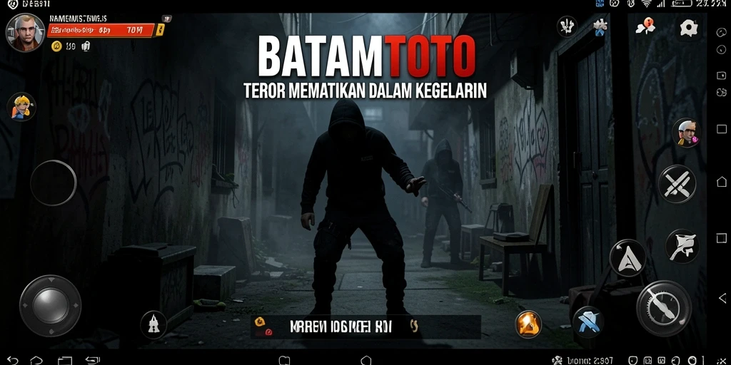 Gameplay menyeramkan di dalam BATAMTOTO dengan nuansa horor yang intens.
