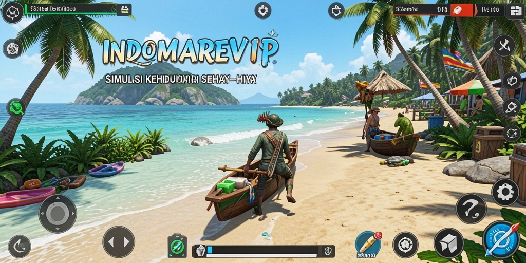 Tampilan gameplay INDOMAREVIP yang memukau dan interaktif.