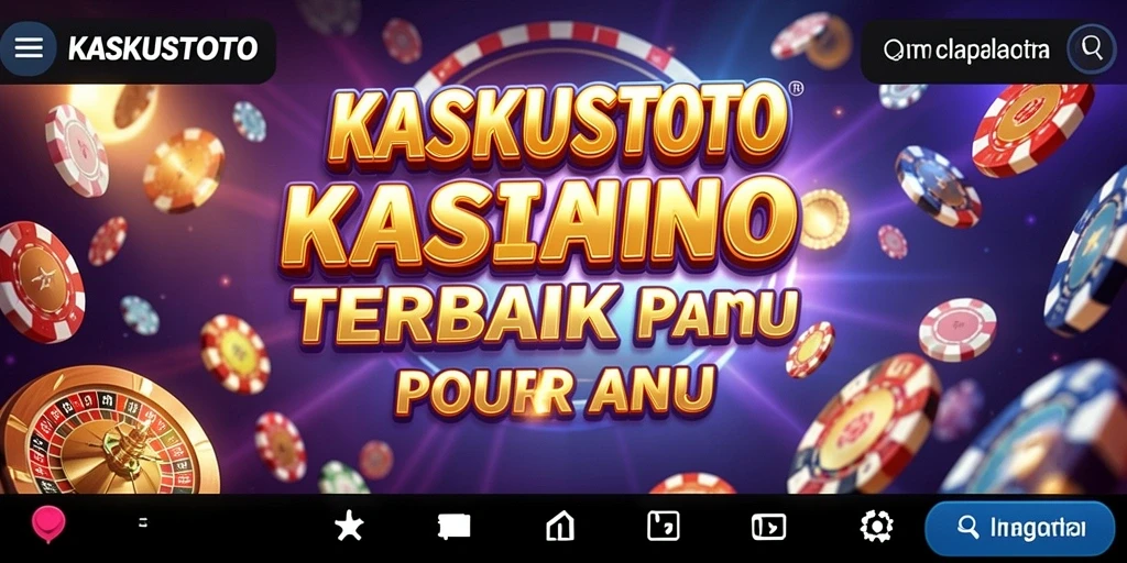 Tampilan gameplay seru dari KASKUSTOTO dengan berbagai pilihan permainan Kasino.
