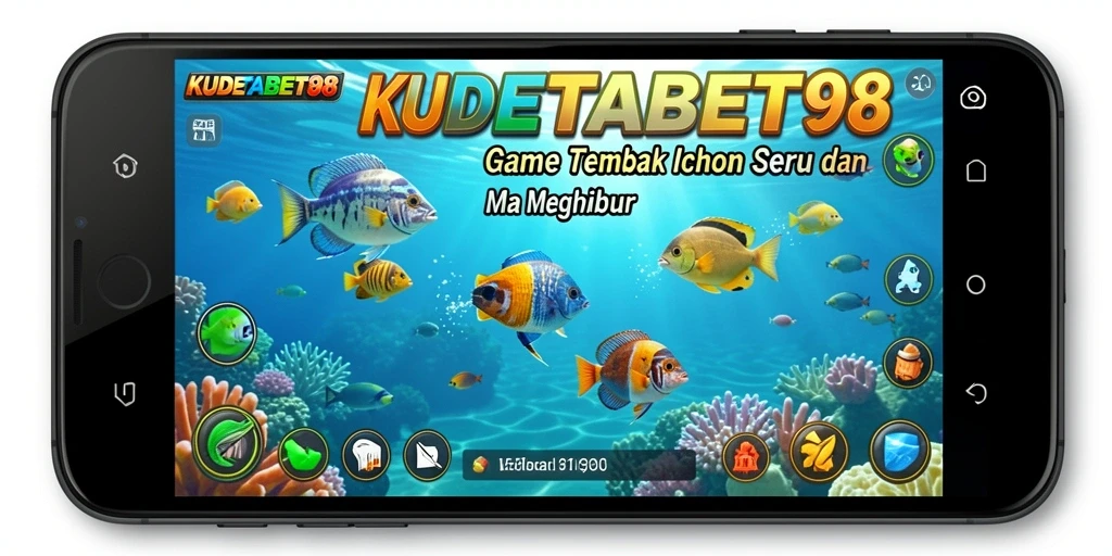 Gameplay KUDETABET98 dengan ikan beragam dan grafis menarik.