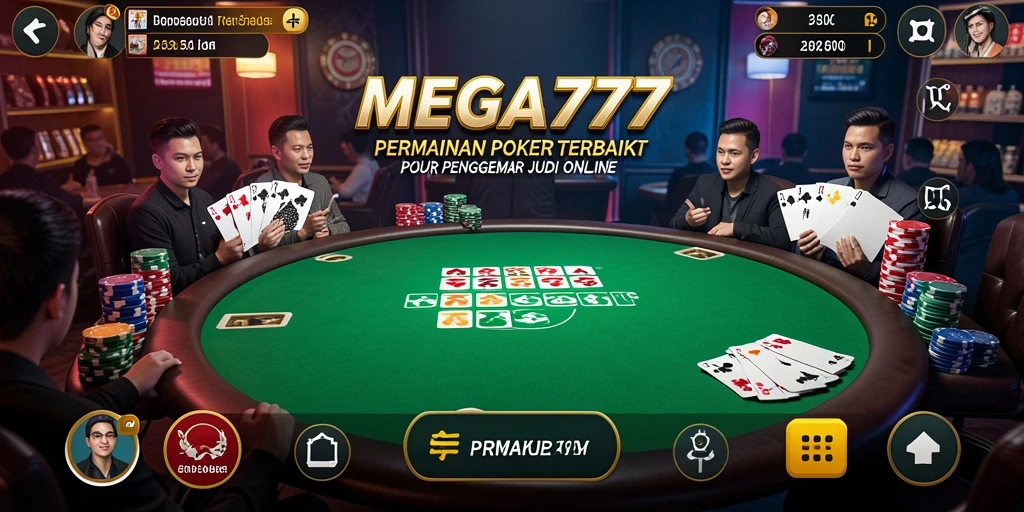Tampilan gameplay MEGA777 yang seru dan mendebarkan.
