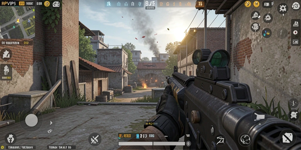 Tampilan menarik dari gameplay RPVIP5 yang penuh aksi.