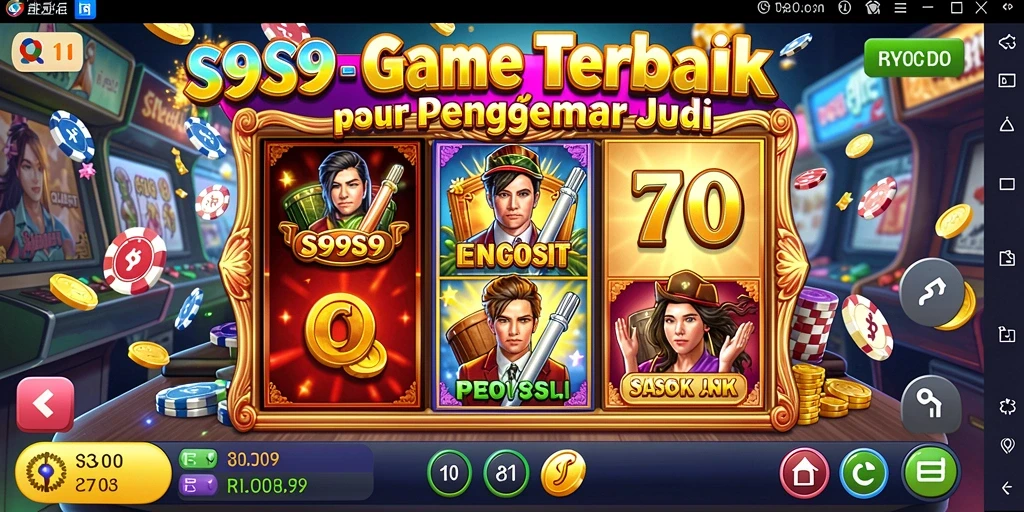 Screenshot menunjukkan gameplay seru dan grafis Slot yang memukau.