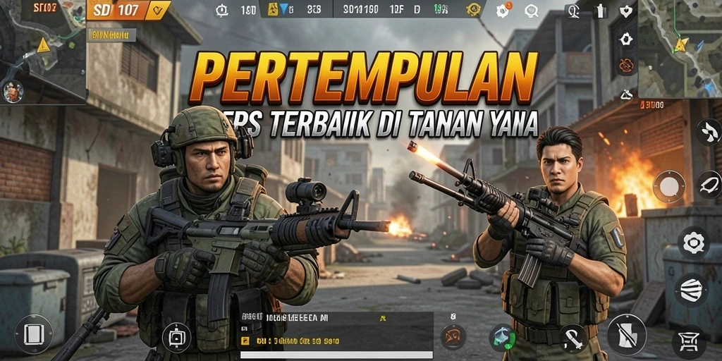 Menunjukkan aksi mendebarkan dalam pertempuran FPS di SD107.