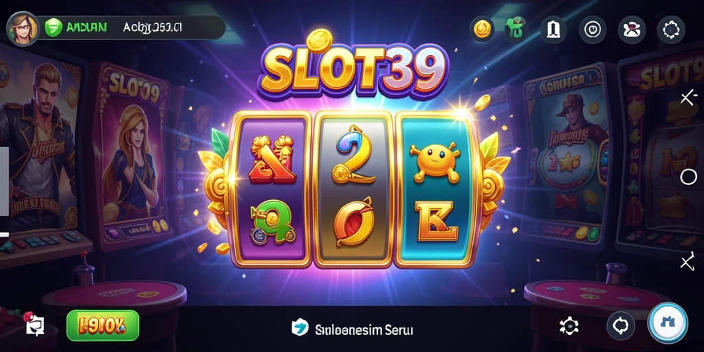Tampilan gameplay menarik di SLOT39 dengan berbagai slot yang memukau.